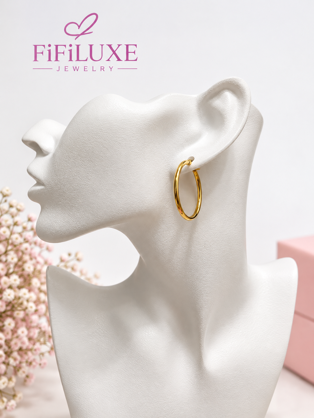 Classic Hoop Earrings — image 2 of 5