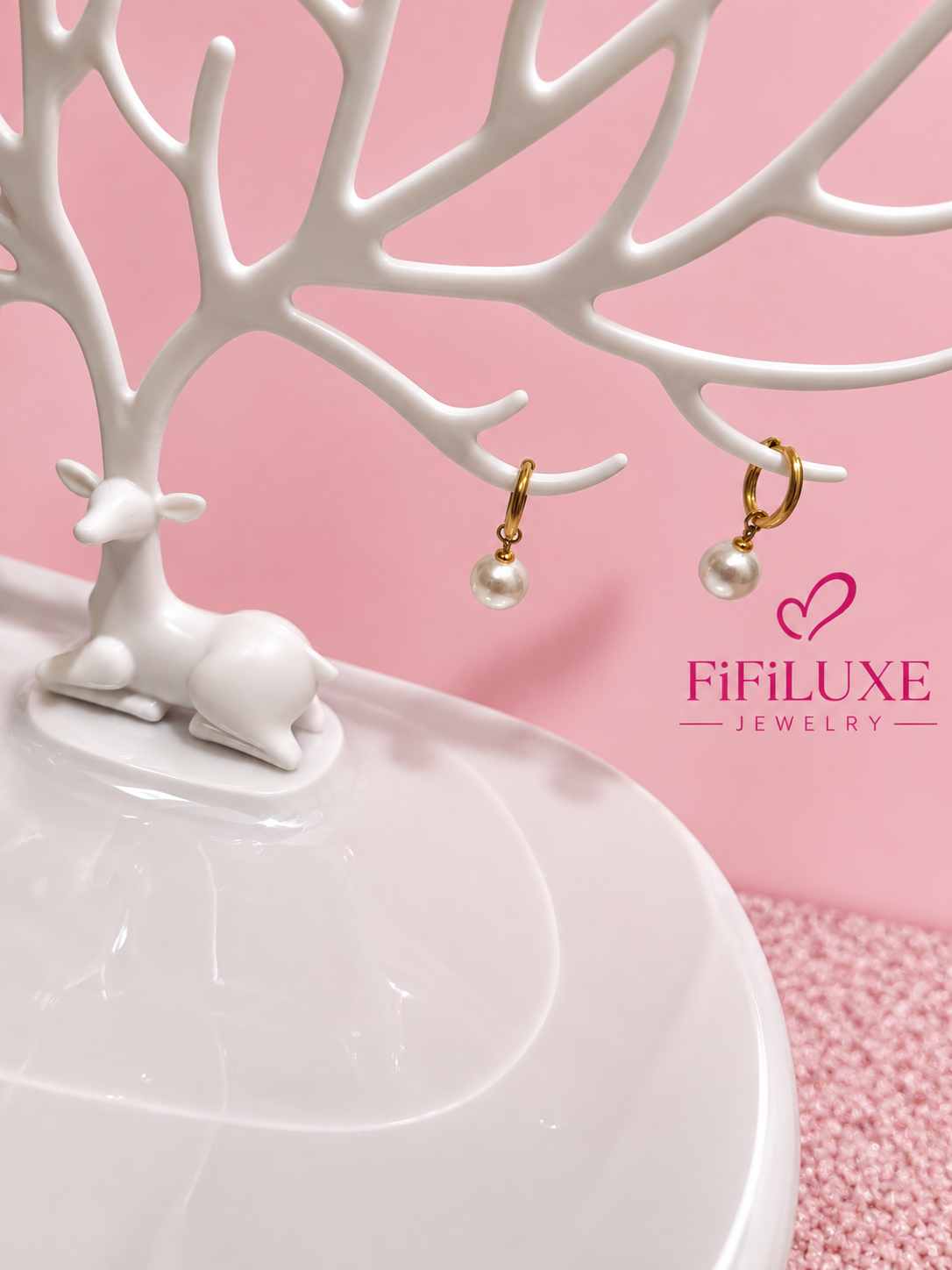 Pearl Drop Earrings — image 4 of 4