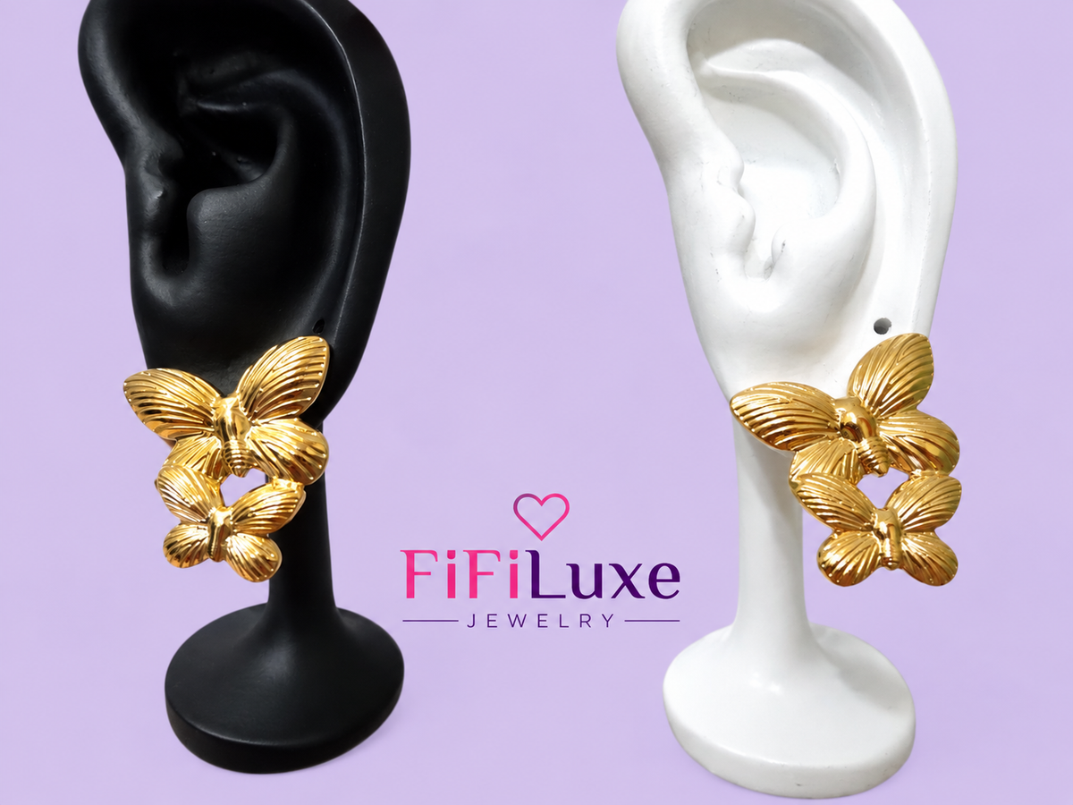 Flutter Butterfly Studs — image 5 of 8