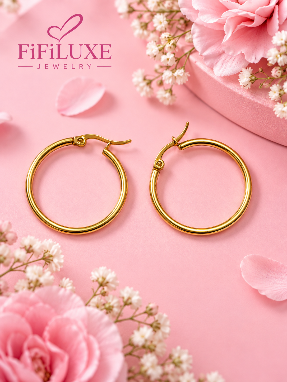 Classic Hoop Earrings — image 5 of 5