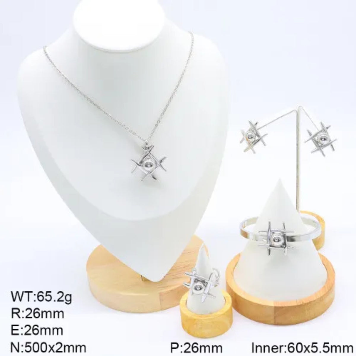 Silver Celestial Eye Set