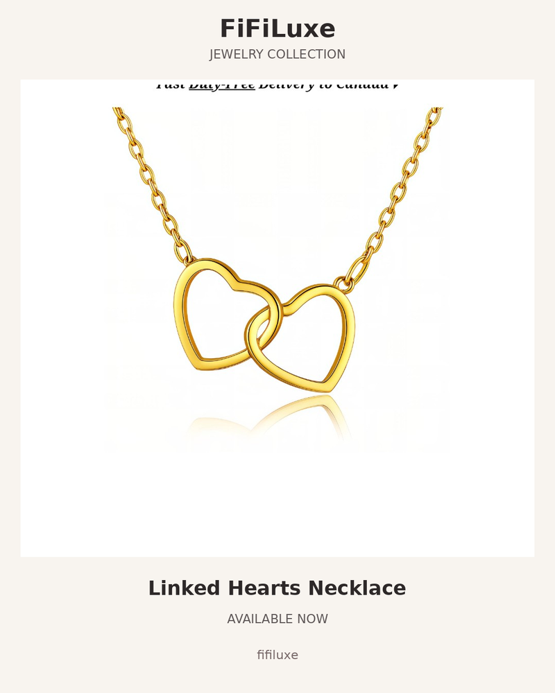 Linked Hearts Necklace