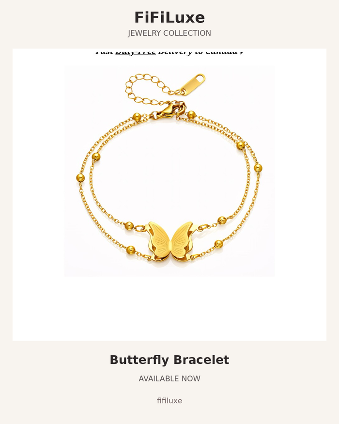 Butterfly Bracelet