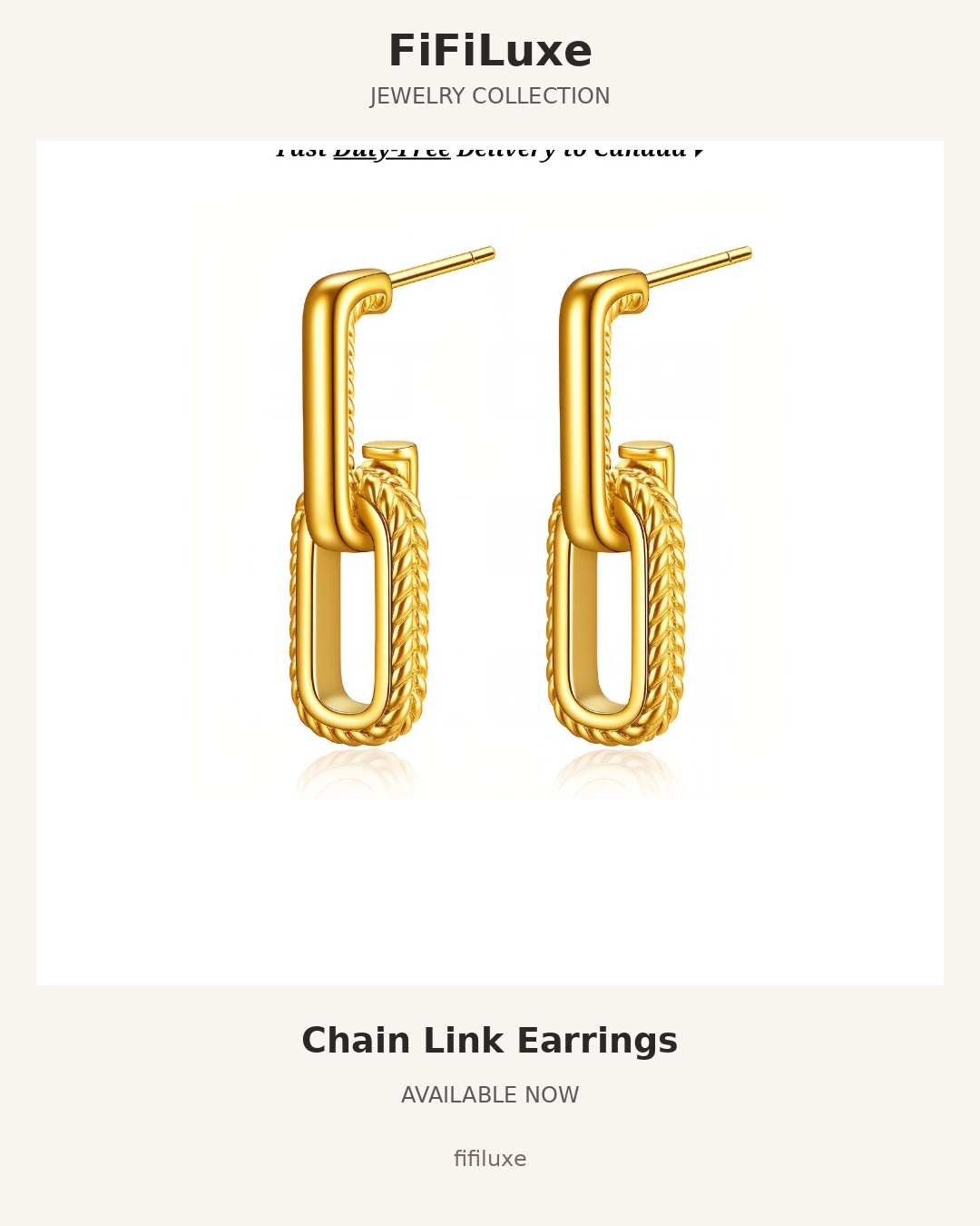 Chain Link Earrings — image 1 of 5