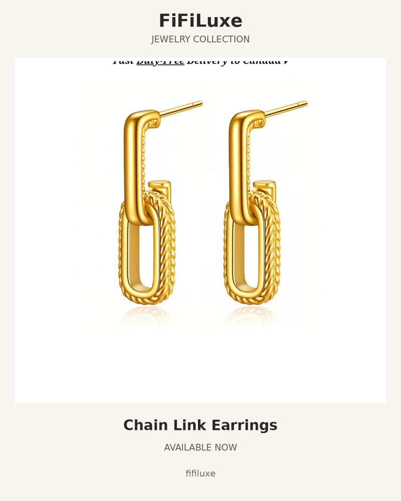 Chain Link Earrings