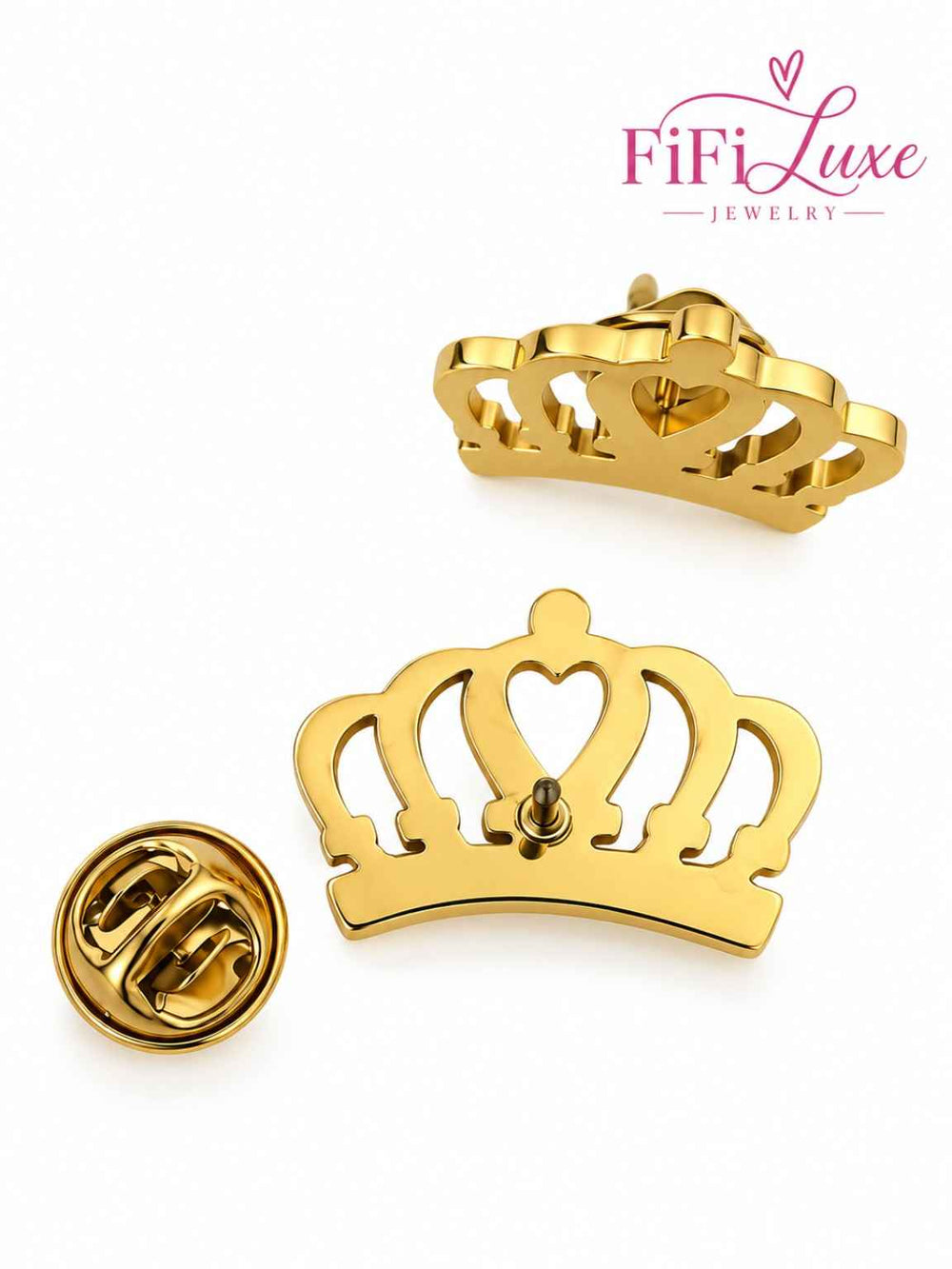 Crown Brooch