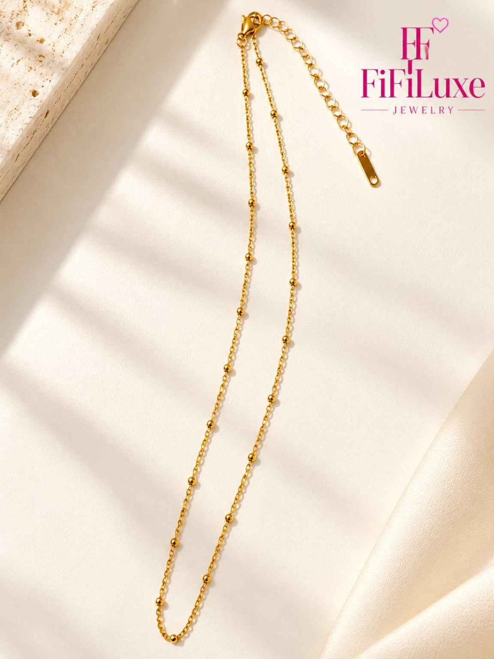 Asymmetric Flow Necklace