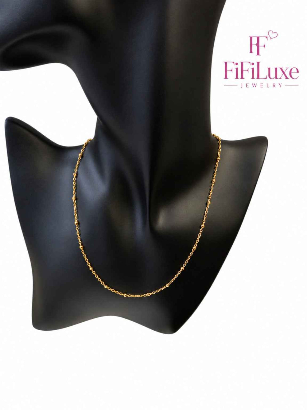 Asymmetric Flow Necklace