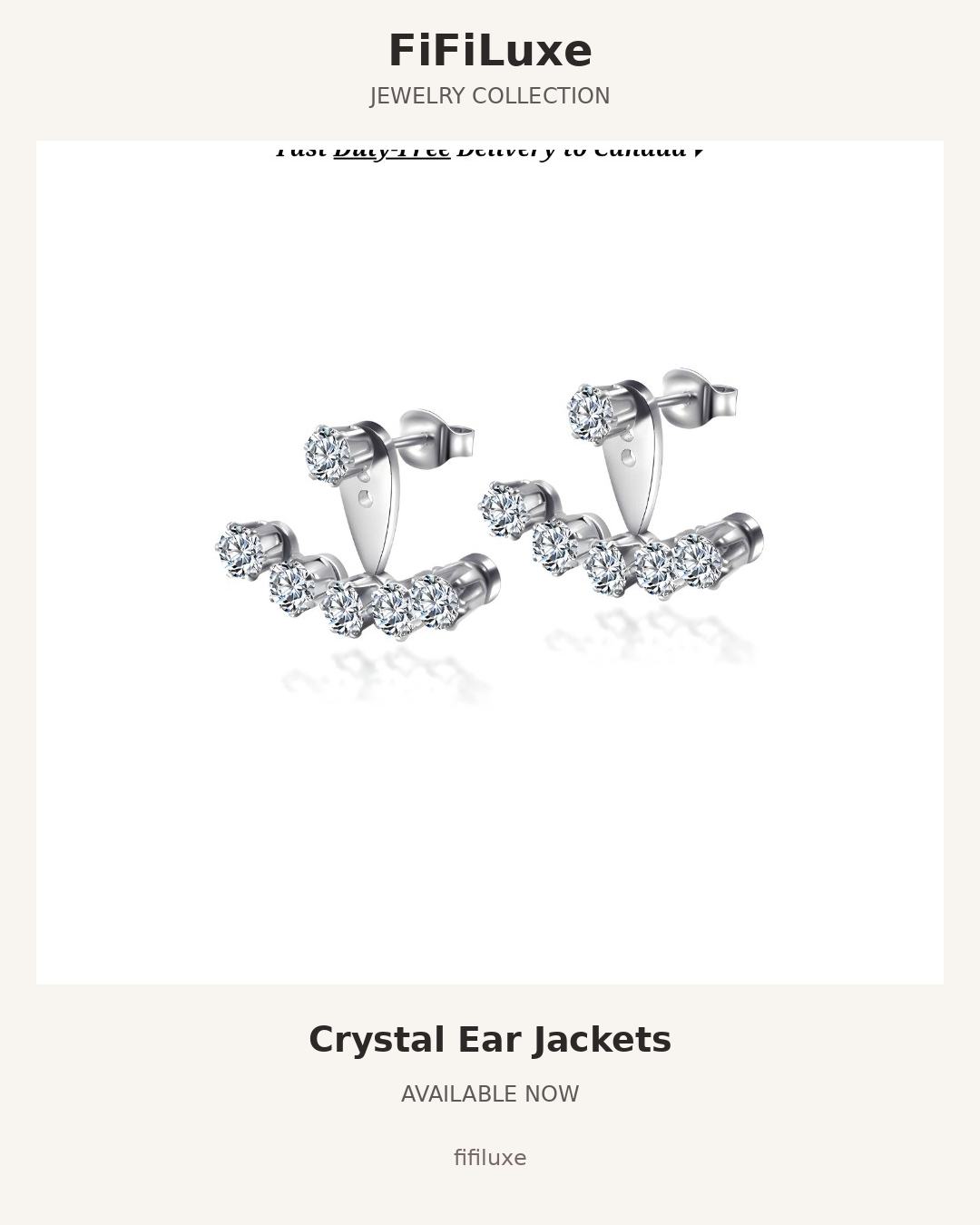 Crystal Ear Jackets