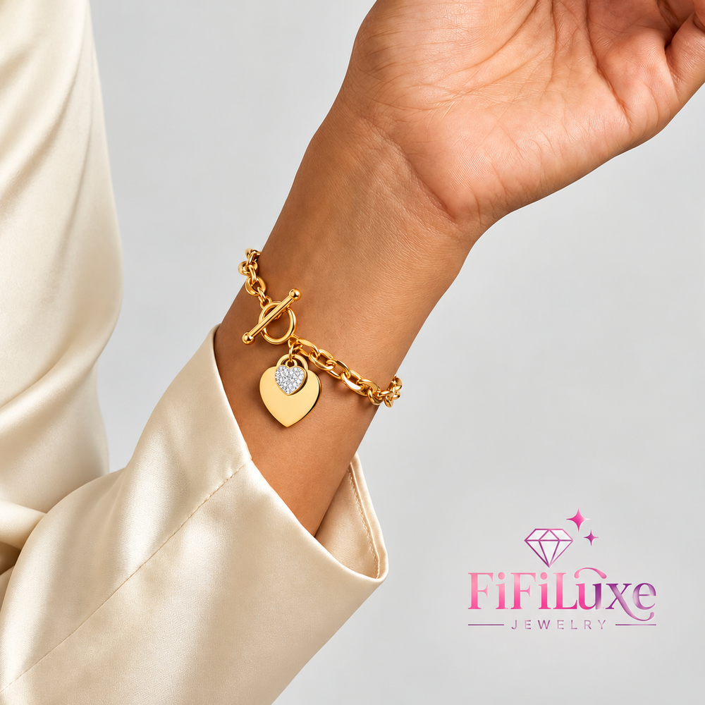 Kike Heart Bracelet