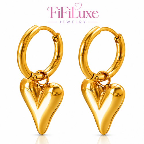 Love Drop Hoops