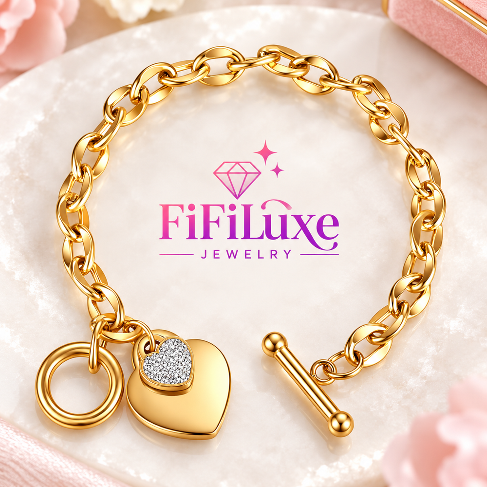 Kike Heart Bracelet