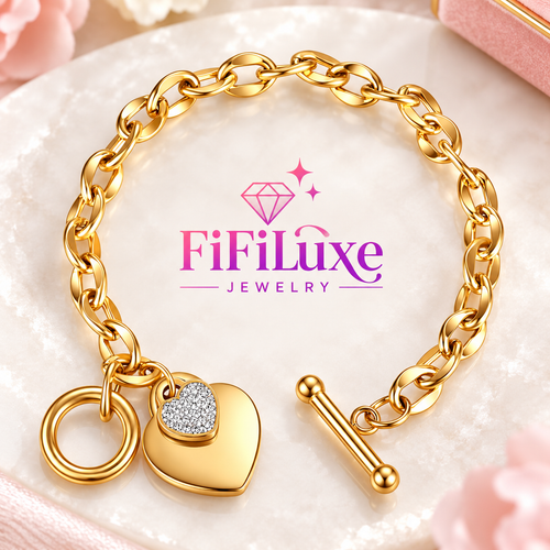 Kike Heart Bracelet