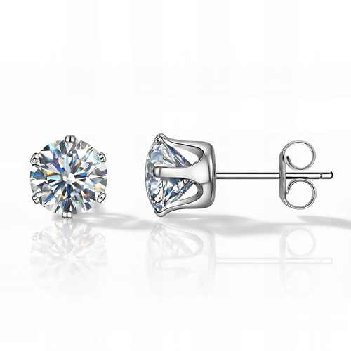 Radiant Halo Stud Earrings - FiFiLuxe Jewelry