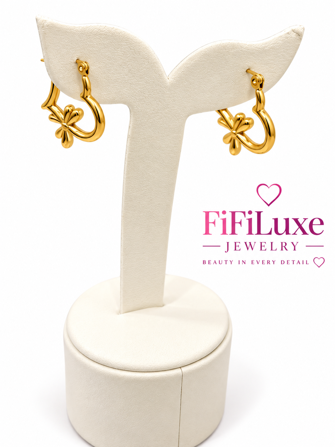 Linked Hearts Earrings — image 4 of 6