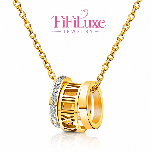 Celestial Gemstone Pendant Necklace