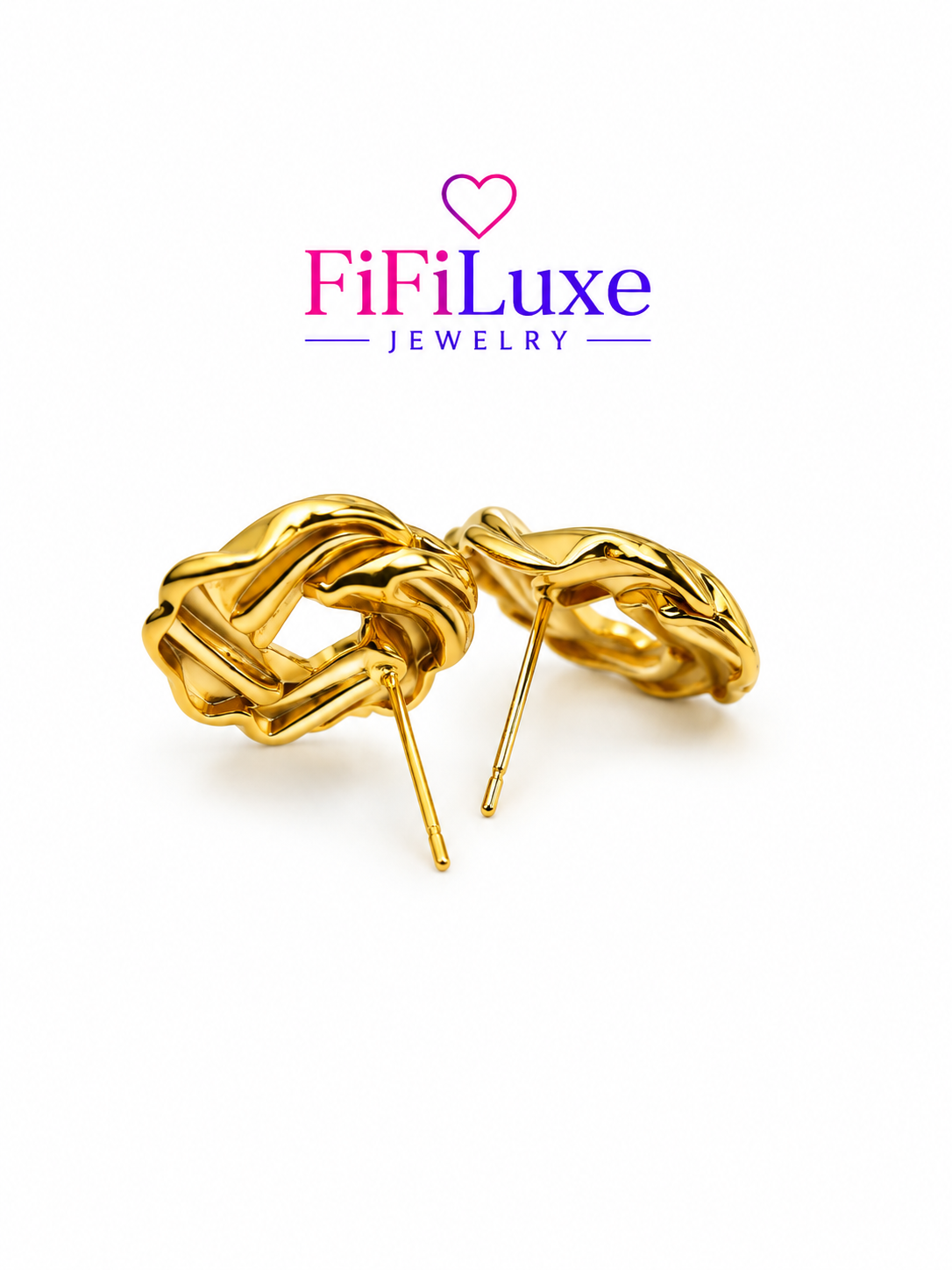 Twist & Knot Earrings — image 1 of 6