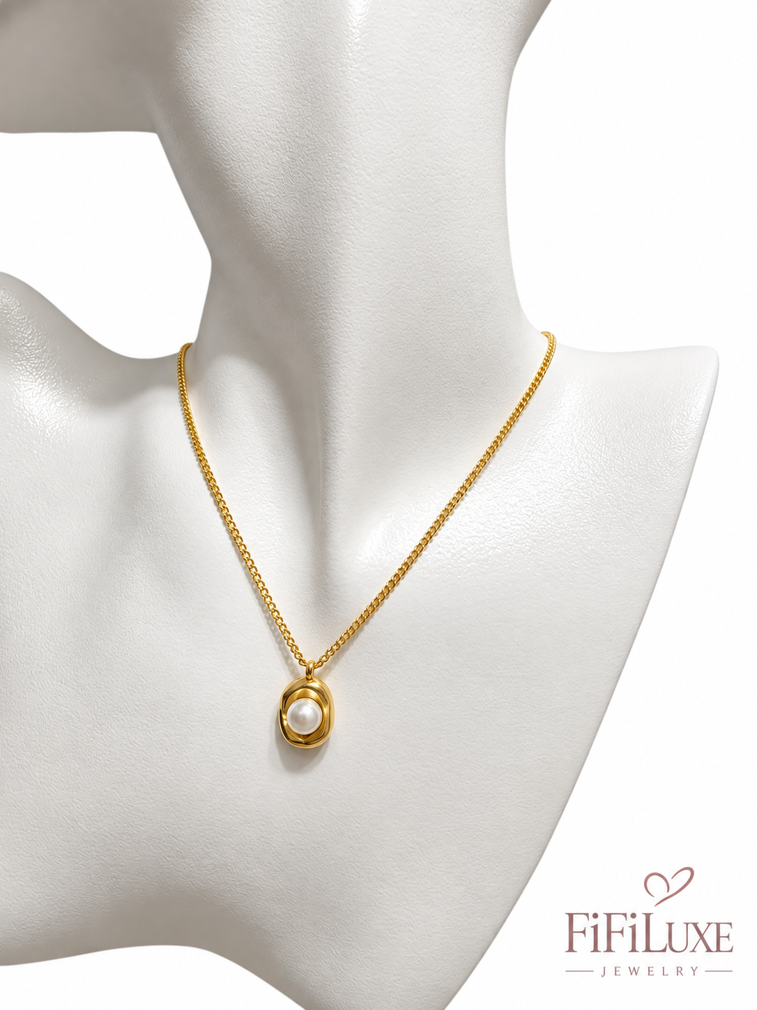 Pearl Pendant Necklace — image 2 of 4