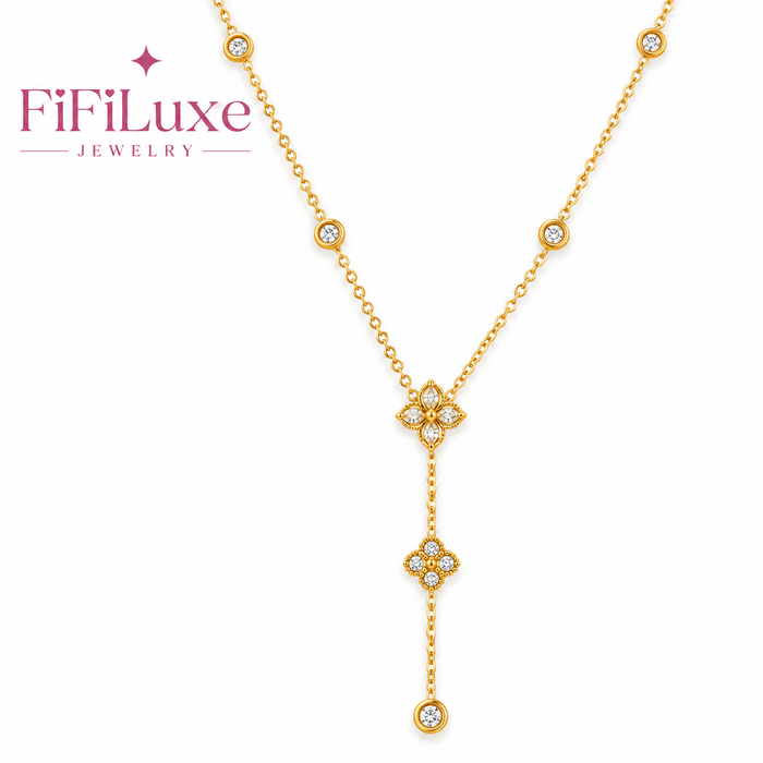 Floral Pendant Necklace