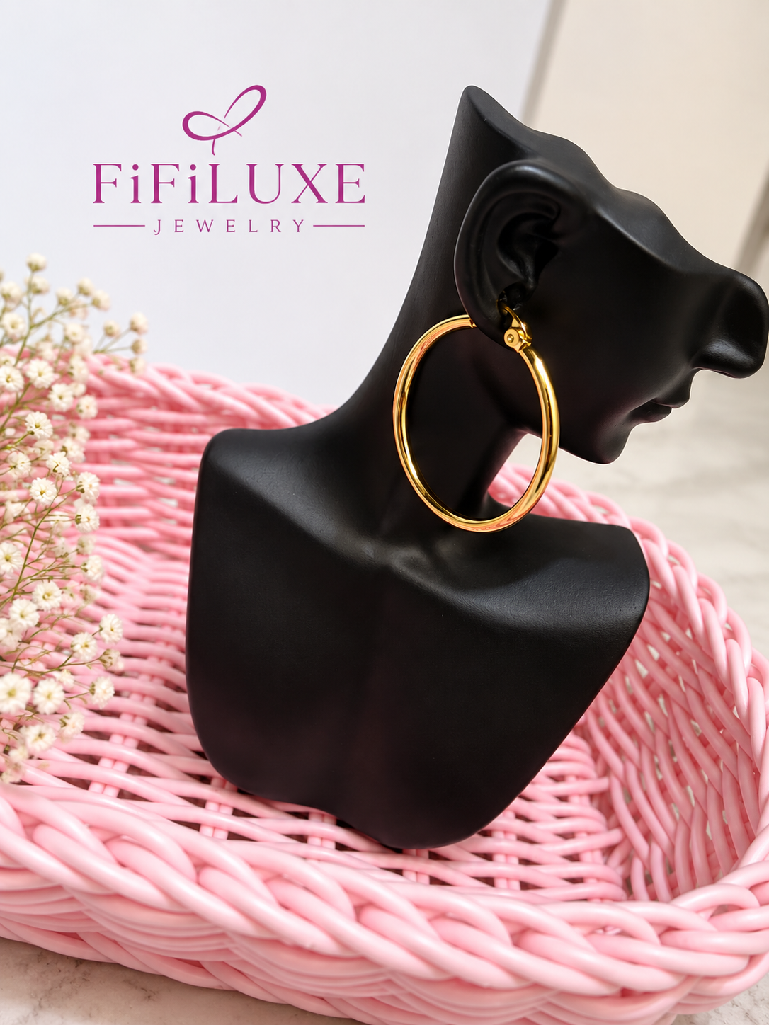 Classic Hoop Earrings — image 3 of 5