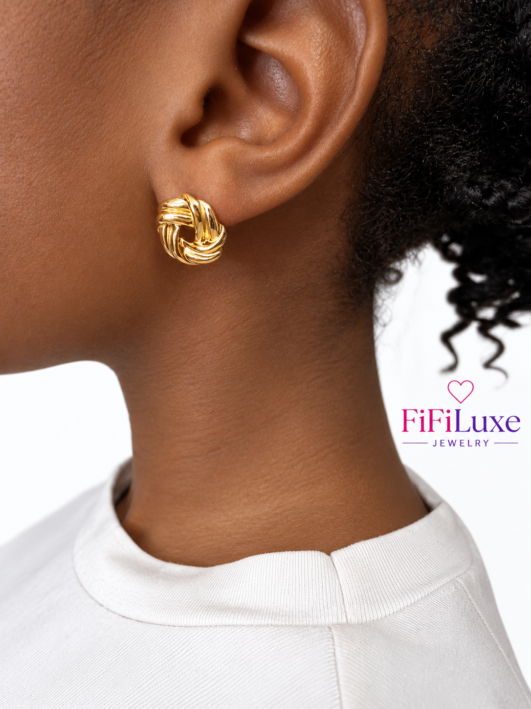 Twist & Knot Earrings — image 2 of 6