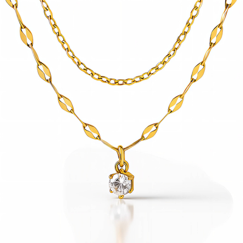 Radiant Leafline Necklace - FiFiLuxe Jewelry
